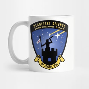 Planetary Defense Coordination Office Logo Mug